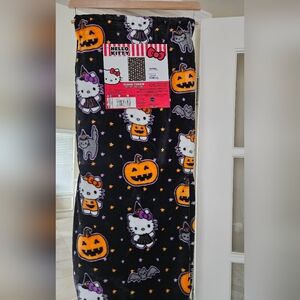Hello Kitty Black Cloud Throw Blanket